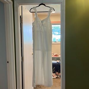 SHEIN Frenchy White jumpsuit